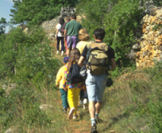 Walking, Yoga holiday in France
