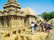 Mamallapuram on community volunteering holiday in India