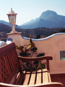 Terrace at Alicante holiday cottage