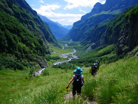 Guided walking holidays in the French Alps