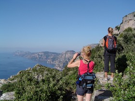 Amalfi Coast walking holidays in Italy, self guided