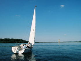 The Lakes of Eau dheure in Belgium