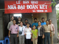 House build in Vietnam