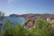 Lesvos beach resort, Greece