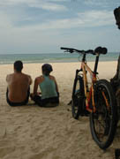 Vietnam cycling holiday, Saigon to Hanoi - Dai lang beach