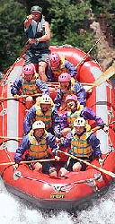 Adrenaline rush, White water rafting in Japan