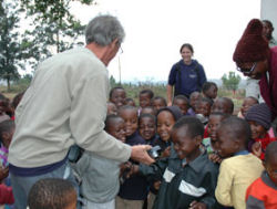 Local community in Malawi
