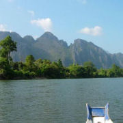 Mekong River boat trip on Laos tour