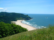 Coastal view, Oregon sustainable living tour