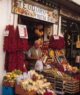 Walking through villages on Italy holiday