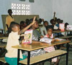 Children, community project in Zambia