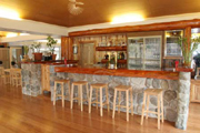 The cafe at Minakami accommodation, Japan