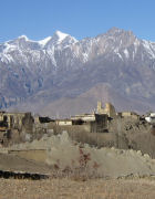 Views on Annapurna circuit trek