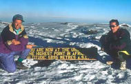 Summit, Mount Kilimanjaro, Machame route