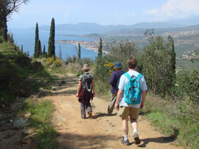 Walking and yoga holiday in Greece