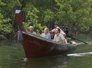 Boating on Thailand community tour