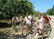 Cycling on corporate team building holiday in Turkey