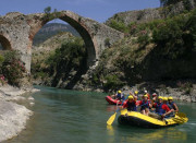 White water rafting on Dalaman River in Turkey