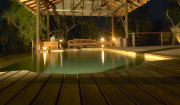 Pool, luxury bush accommodation