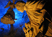 Salt mine cathedral on Colombia holiday