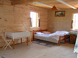 Bedroom on traditional Poland holiday