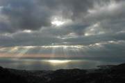 Sea view from Provence self catering gite in France