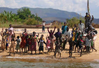 Children, Mozambique community projects