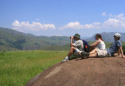 Landscape on wildlife conservation holidays in Swaziland