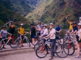 Cycling on Ecuador rafting & canyoning trips