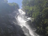 Waterfall on Ecuador rafting & canyoning trips