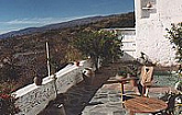 Sun terrace at Alpujarra B&B and cottages, Granada