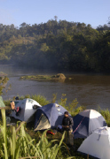Rafting camp