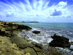 Penisola del Sinis Protected Marine Area in Sardinia, Italy