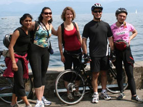 Self guided cycling holiday in Switzerland and France