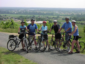 Cycling and wine holiday in Bordeaux