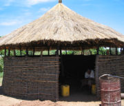 Zambia village hut