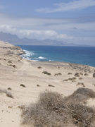 Central west coast of Fuerteventura. Photo by Nick Haslam