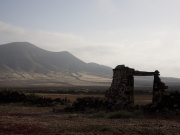 Ruined doorway of Casa de los Coroneles on Fuerteventura. Photo by Nick Haslam