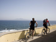 View of Lanzarote from Isla de los Lobos. Photo by Nick Haslam
