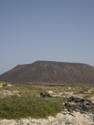 Volcano on Isla de los Lobos, Fuerteventura. Photo by Nick Haslam