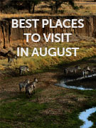 Best places to go in August