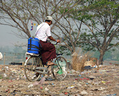 Amount of rubbish