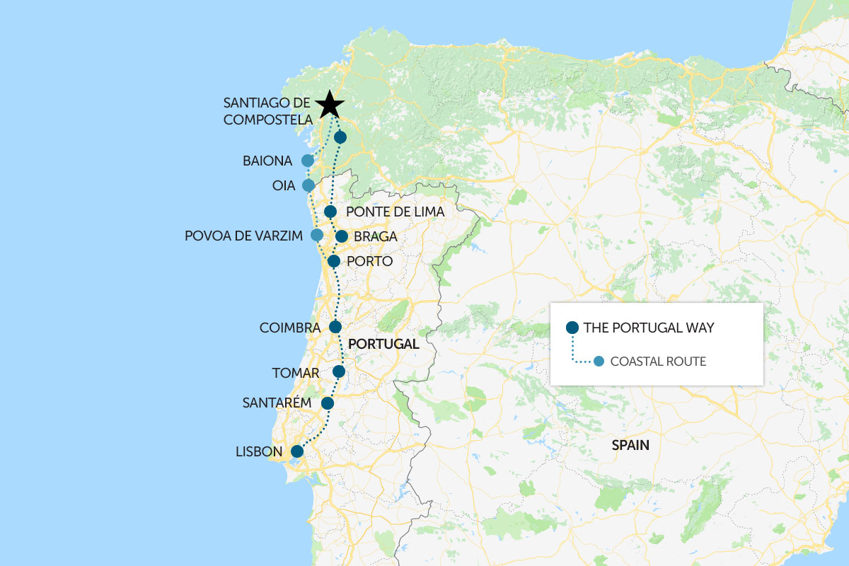 Porto to santiago de compostela