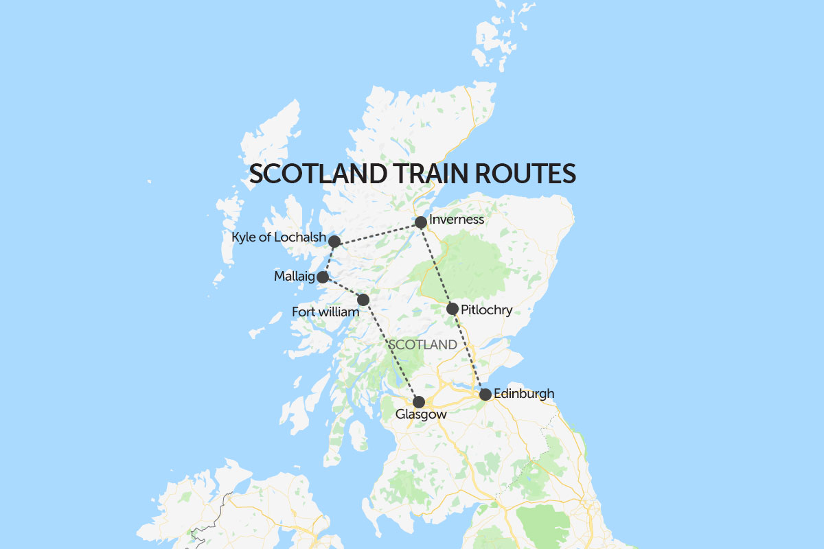 Scotland by train