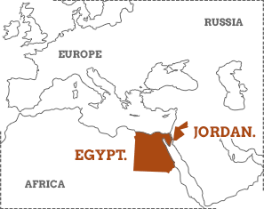 cairo to jordan flight time