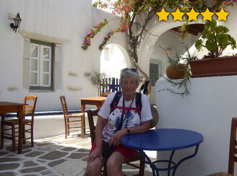 Cyclades walking in Greece