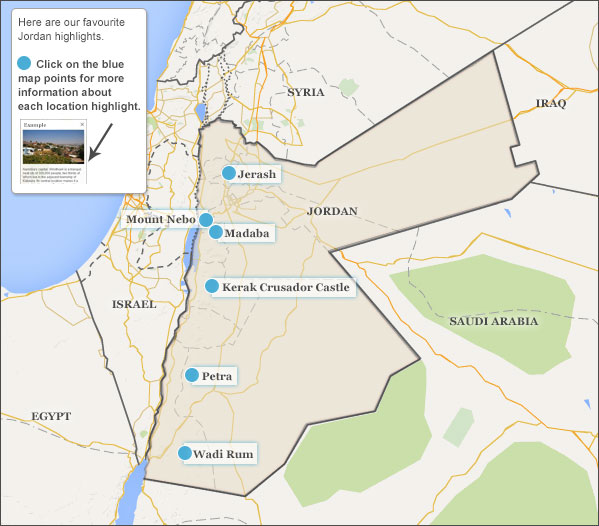 Where to go cycling in Jordan. Helping Dreamers Do.