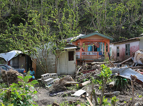 Travelling after a natural disaster