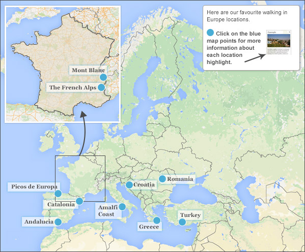 ten best walking holidays in europe