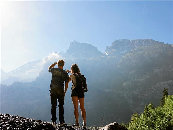 Swiss Alps walking holiday, self guided